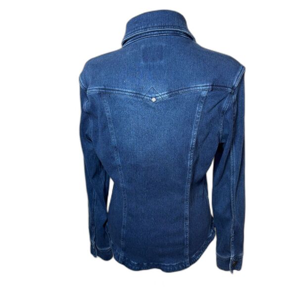 Liverpool Jeans Company Classic Blue Denim Powerflex Jean Jacket - Picture 3 of 6